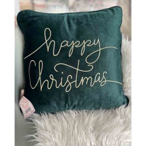 cuscino-velluto-happy-christmas-verde