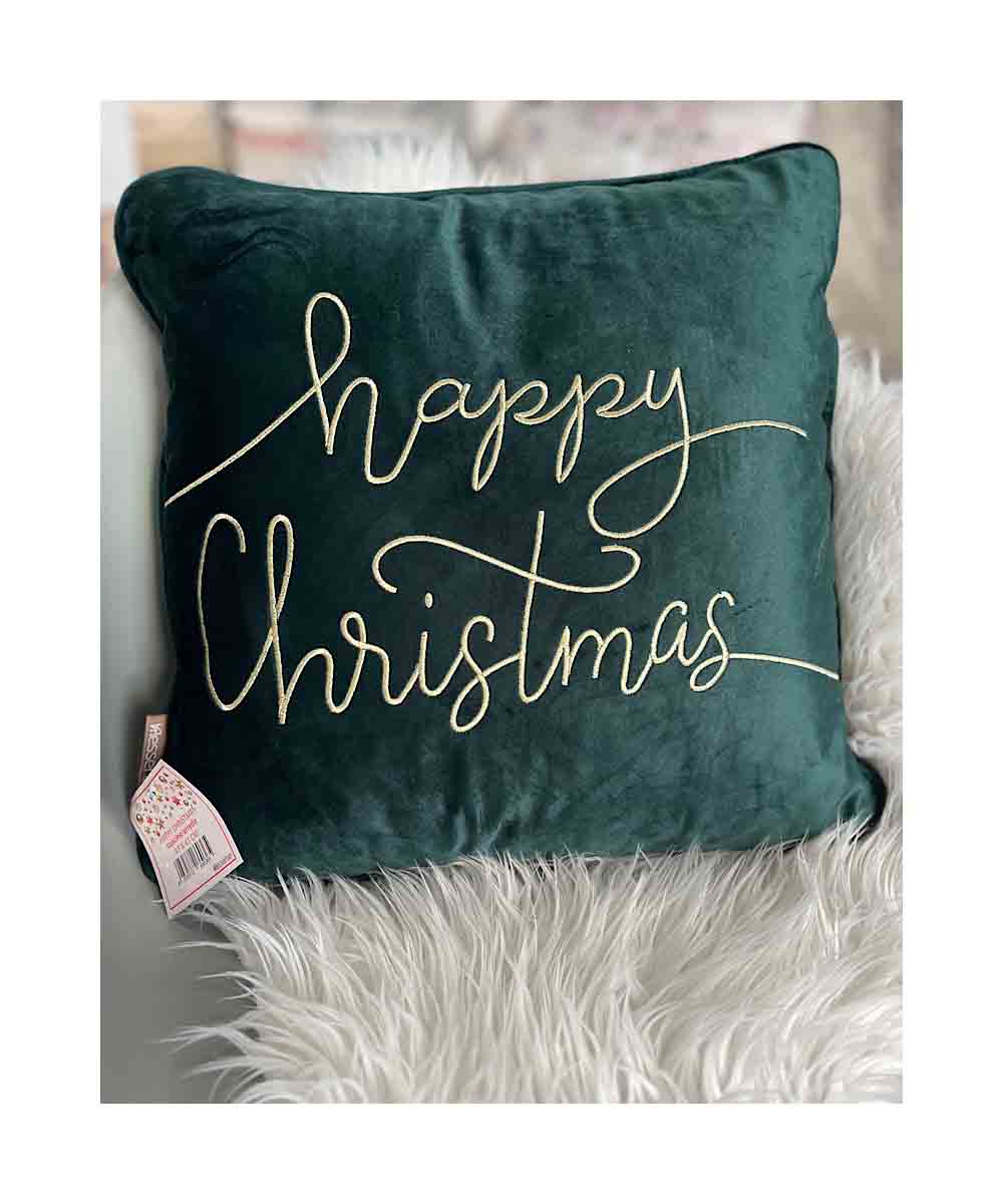 cuscino-velluto-happy-christmas-verde