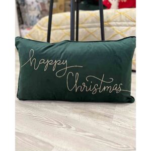 cuscino-rettangolare-happy-christmas-verde