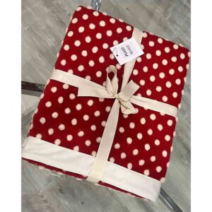plaid-lana-cotta-pois-rosso