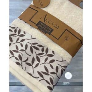 telo-bagno-acca-24-foglie-panna
